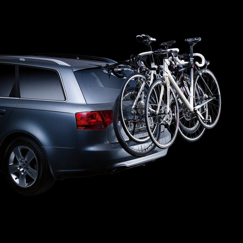 Thule ClipOn 9103 three-bike hanging trunk bike rack aluminium Boot Bike Rack Thule - Dynamic Drive