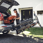 Thule EasyFold XT three-bike platform towbar bike rack black/aluminium Towbar Bike Rack Thule - Dynamic Drive