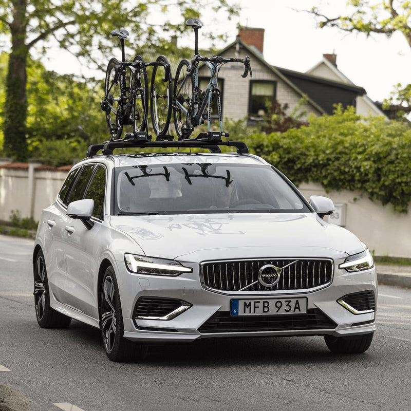 Thule Front Wheel Holder front wheel holder roof bike rack aluminium Roof Bike Rack Thule - Dynamic Drive