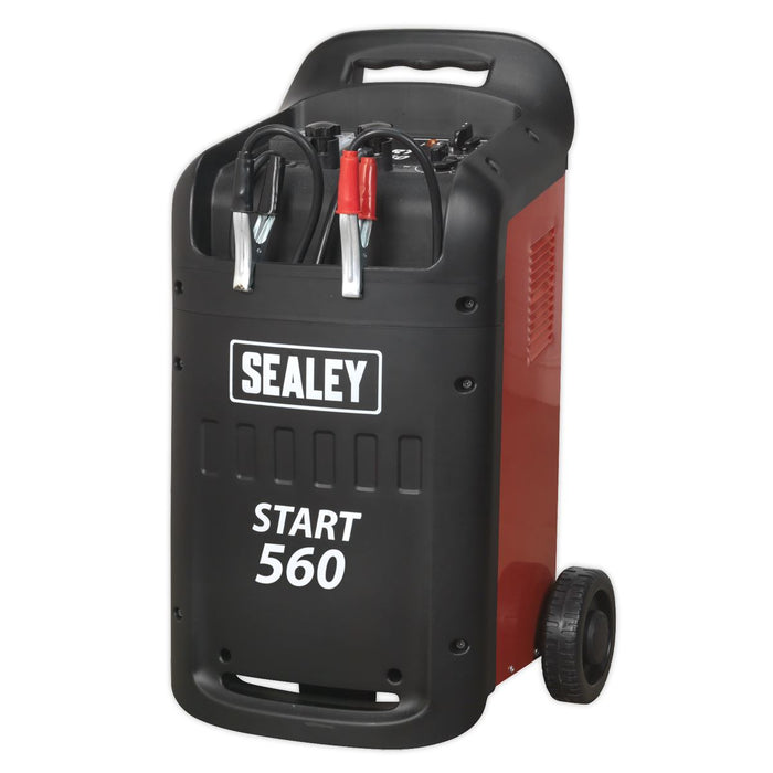 Sealey Start560 12V 24V Battery Charger Starter Car Van Light Commercial Sealey  - Dynamic Drive