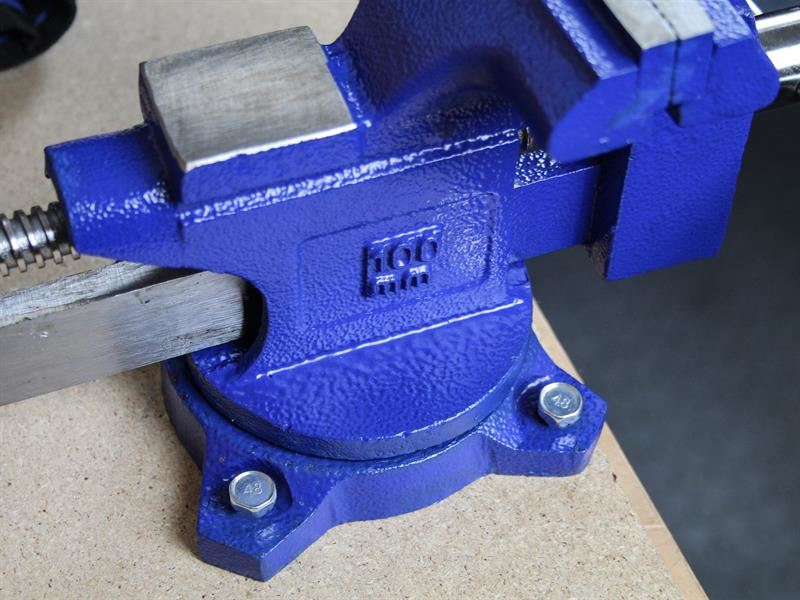 Faithfull Light-Duty Mechanics Vice 100mm (4in) Faithfull - Dynamic Drive