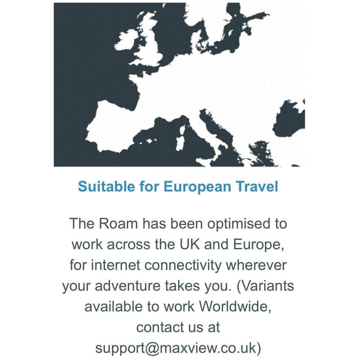 Maxview Roam Mobile 3G/4G Wifi System MXL050 Maxview - Dynamic Drive