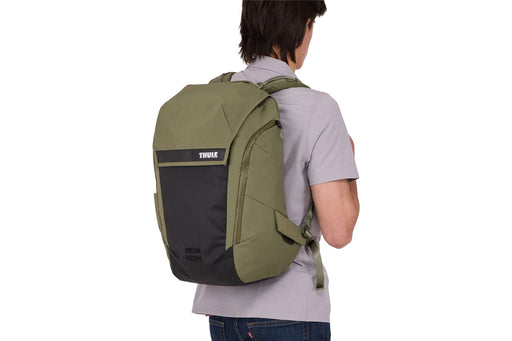 Thule Paramount bike commute backpack soft green 28L Thule - Dynamic Drive
