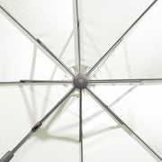 Dellonda Cantilever Parasol with 360 Rotation, Tilt & Cover 3m - Cream Dellonda - Dynamic Drive
