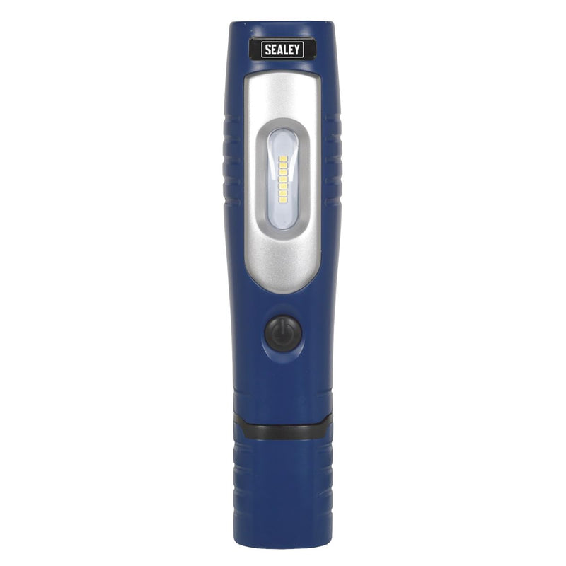 Sealey Blue Rechargeable 360° Inspection Lamp 7 SMD+3W LED Lithium-ion Sealey  - Dynamic Drive