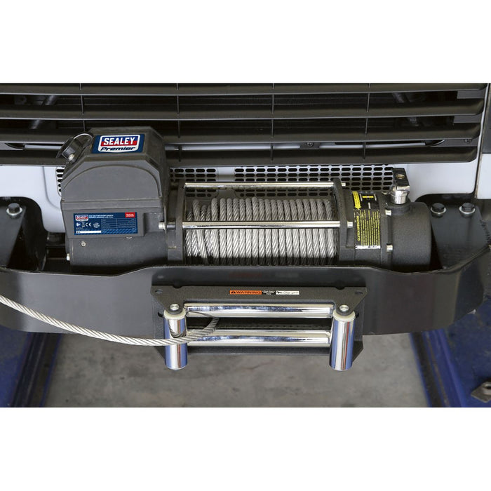 Sealey Self-Recovery Winch 4300kg (9500lb) Line Pull 12V SRW4300 Sealey - Dynamic Drive