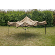 Dellonda Premium 3 x 3m Pop-Up Gazebo - Beige Dellonda  - Dynamic Drive