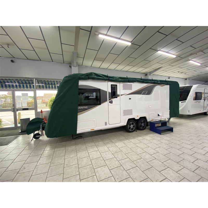 Caravan cover max (small , 360 - 420 cm) green 4342G8 Quest - Dynamic Drive