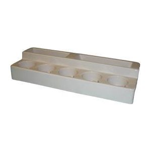 Free Stand Cup Rack Ivory T162 IVORY Unbranded - Dynamic Drive