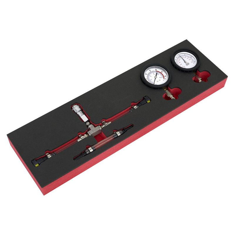 Sealey Fuel Pressure Gauge Set VS550 Sealey - Dynamic Drive