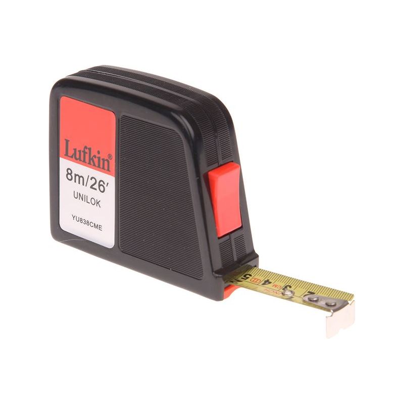 Crescent Lufkin® YU838CME Unilok Pocket Tape 8m/26ft (Width 19mm) Crescent Lufkin® - Dynamic Drive