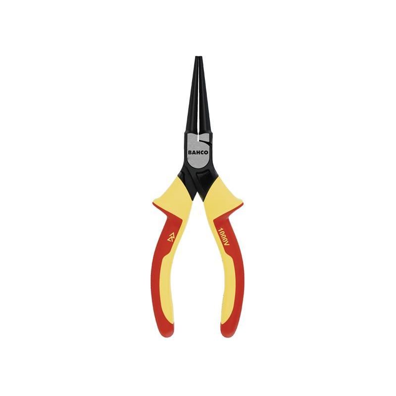 Bahco 2521S ERGO™ Insulated Round Nose Pliers 140mm (5.1/2in) Bahco - Dynamic Drive