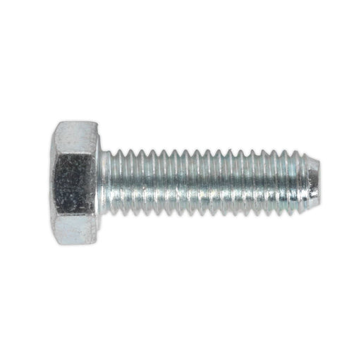 Sealey HT Setscrew M5 x 16mm 8.8 Zinc DIN 933 Pack of 50 SS516 Sealey  - Dynamic Drive