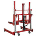 Sealey Wheel Removal Trolley 500kg Adjustable Width W508T Sealey - Dynamic Drive