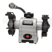 Draper Bench Grinder With Worklight, 150mm, 370W 05095 Draper - Dynamic Drive