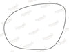 Summit Heated Base Plate With Blind Spot Mirror Glass fits Nissan Juke 10 to 14 LHS Summit - Dynamic Drive