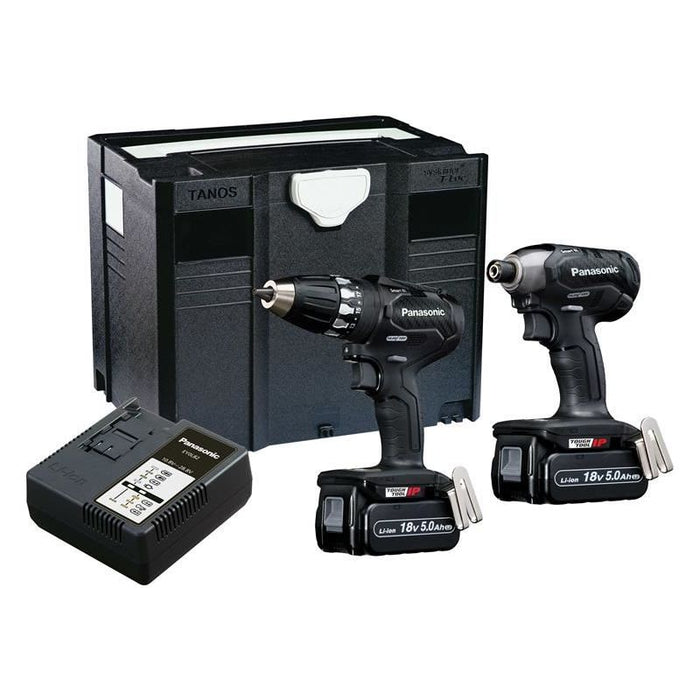 Panasonic EYC231LJ Twin Pack 18V 2 x 5.0Ah Li-ion Panasonic - Dynamic Drive
