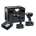 Panasonic EYC231LJ Twin Pack 18V 2 x 5.0Ah Li-ion Panasonic - Dynamic Drive