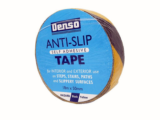 Sylglas Anti-Slip Tape 50mm x 18m Black & Yellow Hazard Sylglas - Dynamic Drive