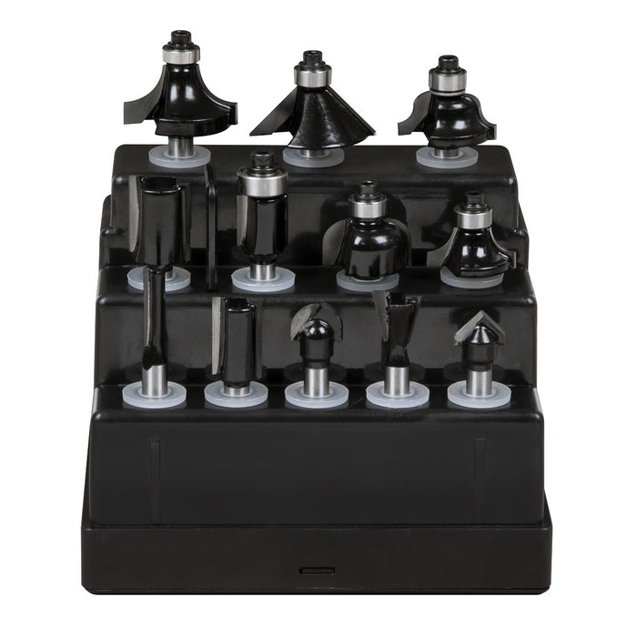 Sealey Shank Router Bit Set 1/4" 12pc AK9912 Sealey - Dynamic Drive