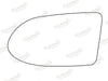 Summit Stick-On Standard Mirror Glass fits Vauxhall Zafira 99 on LHS Summit - Dynamic Drive
