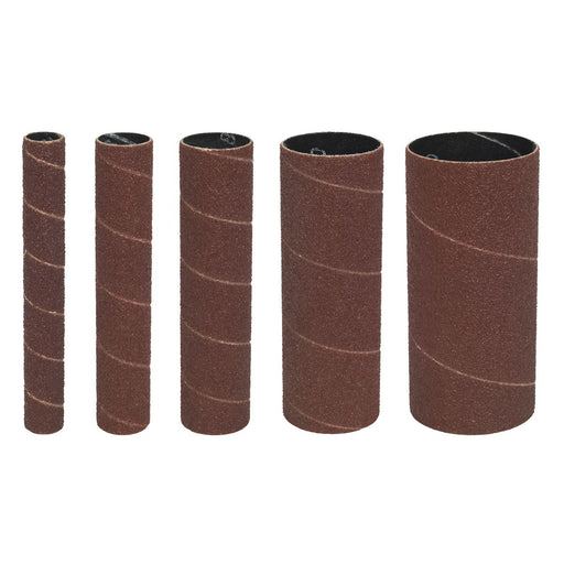 Sealey Sanding Sleeves Assorted 80 Grit Pack of 5 SS5ASS Sealey - Dynamic Drive