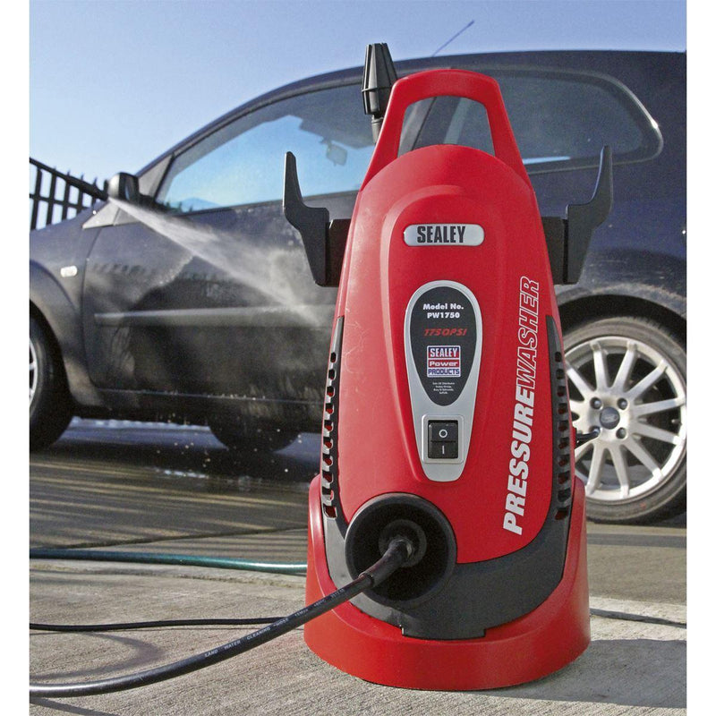 Sealey Pressure Washer 120bar with TSS & Rotablast Nozzle 230V PW1750 Sealey - Dynamic Drive