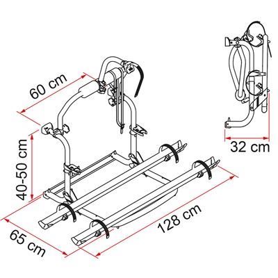 FIAMMA CARRY BIKE CL MOTORHOMES CYCLE RACK 2 BIKES 02093B87A Fiamma  - Dynamic Drive