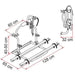 FIAMMA CARRY BIKE CL MOTORHOMES CYCLE RACK 2 BIKES 02093B87A Fiamma  - Dynamic Drive