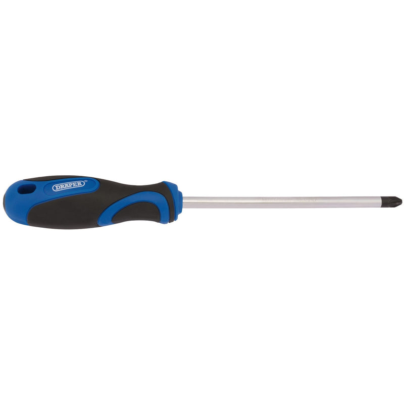 Draper Soft Grip PZ TYPE Screwdriver, No.3 x 150mm 34549 Draper - Dynamic Drive