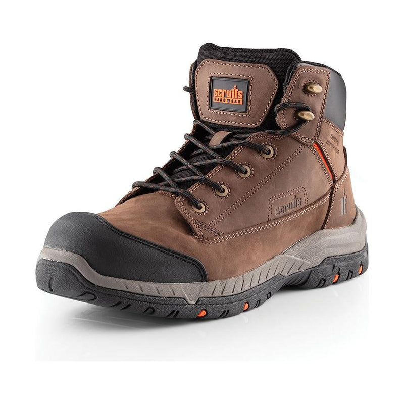 Scruffs Solleret Safety Boots Brown 15950 Size 9/43 Scruffs - Dynamic Drive