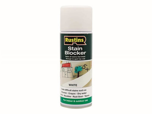 Rustins Stain Blocker 400ml Aerosol Rustins - Dynamic Drive