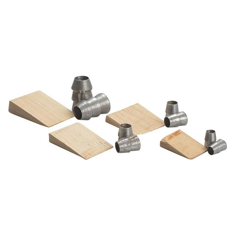 Faithfull Hammer Wedges Assorted Card (12) Faithfull - Dynamic Drive