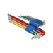 Laser Colour Coded Star Key Set - Ball End 9pc 7873 Laser - Dynamic Drive