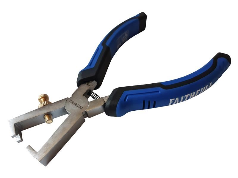 Faithfull Wire Stripping Pliers 165mm (6.1/2in) Faithfull - Dynamic Drive