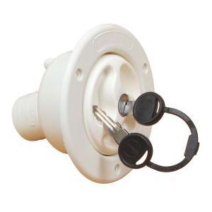 Water Fill Cap Assembly White Inc Barrel & Keys 803469B UK Camping And Leisure - Dynamic Drive