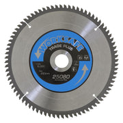 Sealey Aluminium Cutting TCT Saw Blade250 x 30mm 80tpu 25080/Ali Sealey - Dynamic Drive