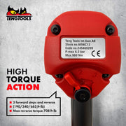 Teng Tools 1/2" Composite Air Impact Wrench Teng Tools - Dynamic Drive