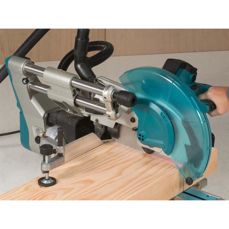 Makita LS1219L 305mm Slide Compound Mitre Saw with Laser 1450W 110V Makita - Dynamic Drive