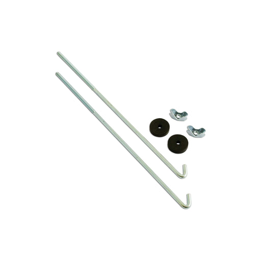 Tool Connection Battery Hold Down Brackets 6pc 30126 Tool Connection - Dynamic Drive