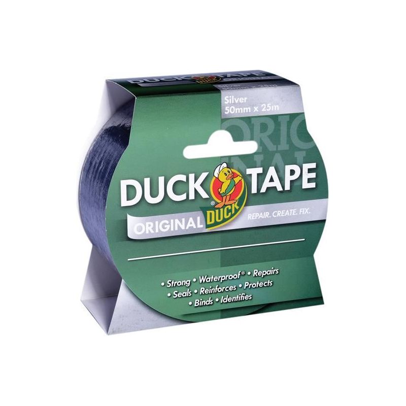 Shurtape Duck Tape® Original 50mm x 25m Silver Shurtape - Dynamic Drive