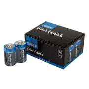 Draper PowerUP Ultra Alkaline D Batteries (Pack of 12) 03980 Draper - Dynamic Drive