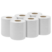Sealey 2-Ply Embossed White Paper Roll 60m - Pack of 6 WHT60 Sealey - Dynamic Drive