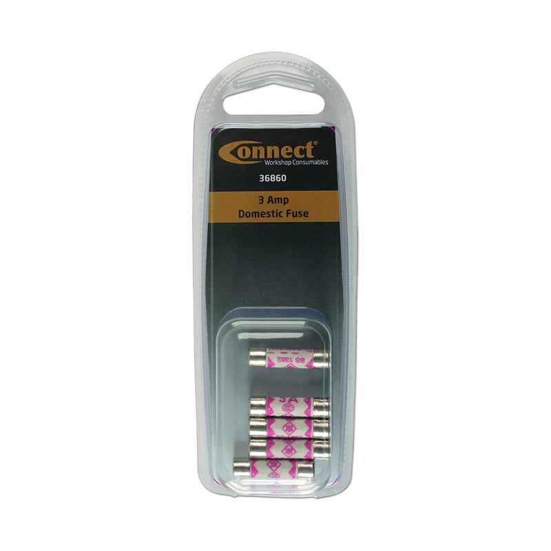 Connect Domestic Fuse 3A 5pc 36860 Tool Connection - Dynamic Drive