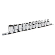 Sealey TRX-Star* Socket Set 12pc 3/8"Sq Drive E4-E20 AK61806 Sealey - Dynamic Drive