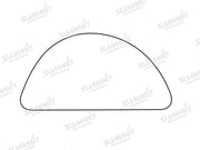 Summit Stick-On Commercial Lower Blind-Spot Mirror Glass fits Ford Transit LHS Summit - Dynamic Drive