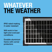 Ring Automotive RSP500 5W Solar Panel Battery Maintainer 18v Monocrystalline Cel Ring Automotive - Dynamic Drive