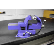 Sealey Vice 100mm Quick Action Swivel Base SG Iron QAVE100 Sealey - Dynamic Drive