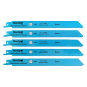 Bluespot Tools Bi-Metal Reciprocating Saw Blade 240mm x 5 TPI Pack of 5 BlueSpot Tools - Dynamic Drive