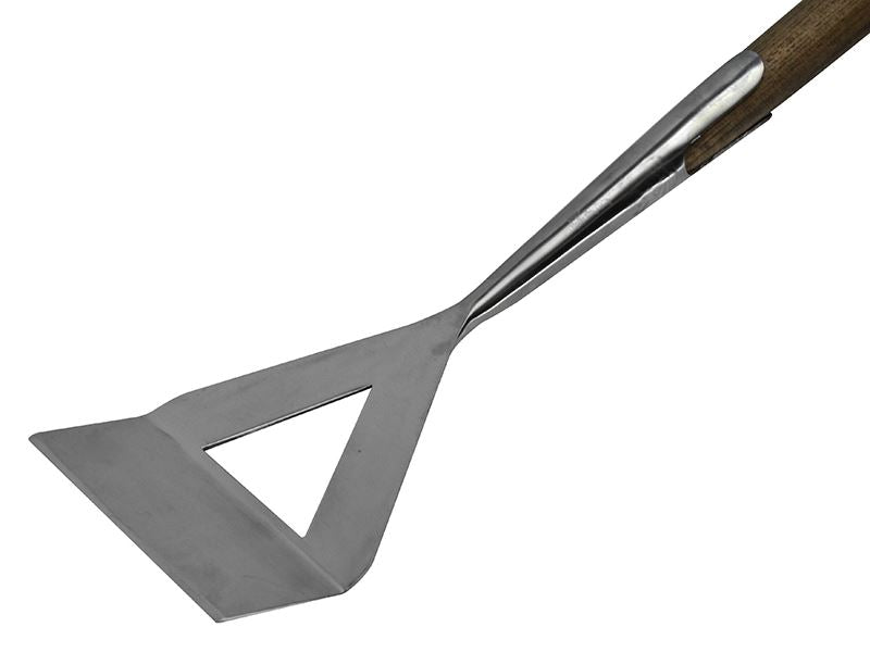 Faithfull Prestige Stainless Steel Dutch Hoe Ash Handle Faithfull - Dynamic Drive